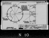 Manufacturer's drawing for Lockheed Corporation P-38 Lightning. Drawing number 194487