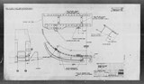 Manufacturer's drawing for North American Aviation B-25 Mitchell Bomber. Drawing number 98-62496