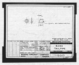 Manufacturer's drawing for Boeing Aircraft Corporation B-17 Flying Fortress. Drawing number 1-16610