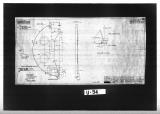 Manufacturer's drawing for Lockheed Corporation P-38 Lightning. Drawing number 195573