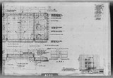 Manufacturer's drawing for North American Aviation B-25 Mitchell Bomber. Drawing number 98-61303