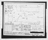 Manufacturer's drawing for Boeing Aircraft Corporation B-17 Flying Fortress. Drawing number 21-9576