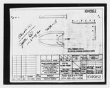 Manufacturer's drawing for Beechcraft (Beech Aircraft Corporation) AT-10 Wichita - Private. Drawing number 104962