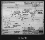 Manufacturer's drawing for North American Aviation B-25 Mitchell Bomber. Drawing number 98-53808