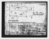 Manufacturer's drawing for Beechcraft AT-10 Wichita - Private. Drawing number 105803