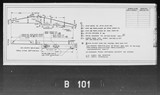 Manufacturer's drawing for Boeing Aircraft Corporation B-17 Flying Fortress. Drawing number 1-19039