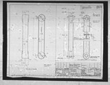 Manufacturer's drawing for Curtiss-Wright P-40 Warhawk. Drawing number 75-31-022