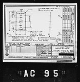 Manufacturer's drawing for Boeing Aircraft Corporation B-17 Flying Fortress. Drawing number 1-20230