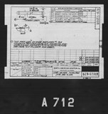 Manufacturer's drawing for North American Aviation B-25 Mitchell Bomber. Drawing number 62B-53908