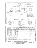 Manufacturer's drawing for Generic Parts - Aviation General Manuals. Drawing number AN3027