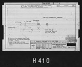 Manufacturer's drawing for North American Aviation B-25 Mitchell Bomber. Drawing number 98-611103