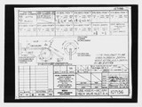 Manufacturer's drawing for Beechcraft AT-10 Wichita - Private. Drawing number 107156