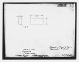 Manufacturer's drawing for Beechcraft AT-10 Wichita - Private. Drawing number 105642