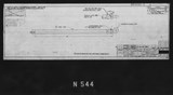 Manufacturer's drawing for North American Aviation B-25 Mitchell Bomber. Drawing number 98-531521