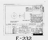 Manufacturer's drawing for Grumman Aerospace Corporation F6F Hellcat. Drawing number 32696