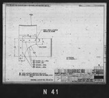 Manufacturer's drawing for North American Aviation B-25 Mitchell Bomber. Drawing number 98-62819