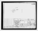 Manufacturer's drawing for Beechcraft AT-10 Wichita - Private. Drawing number 102183
