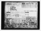Manufacturer's drawing for Beechcraft AT-10 Wichita - Private. Drawing number 106706