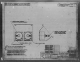 Manufacturer's drawing for North American Aviation B-25 Mitchell Bomber. Drawing number 108-58413