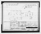 Manufacturer's drawing for Boeing Aircraft Corporation B-17 Flying Fortress. Drawing number 21-6361