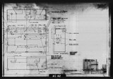 Manufacturer's drawing for North American Aviation B-25 Mitchell Bomber. Drawing number 98-541012