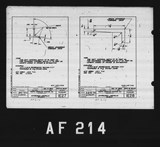 Manufacturer's drawing for North American Aviation B-25 Mitchell Bomber. Drawing number 1e28