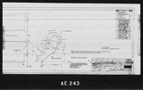 Manufacturer's drawing for North American Aviation B-25 Mitchell Bomber. Drawing number 98-52555