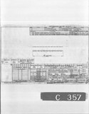 Manufacturer's drawing for Bell Aircraft P-39 Airacobra. Drawing number 33-137-025