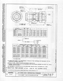 Manufacturer's drawing for Generic Parts - Aviation General Manuals. Drawing number AN787
