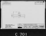 Manufacturer's drawing for Lockheed Corporation P-38 Lightning. Drawing number 201652