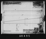 Manufacturer's drawing for North American Aviation B-25 Mitchell Bomber. Drawing number 62b-11082