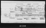 Manufacturer's drawing for North American Aviation B-25 Mitchell Bomber. Drawing number 98-63914