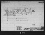 Manufacturer's drawing for North American Aviation B-25 Mitchell Bomber. Drawing number 98-52482