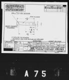 Manufacturer's drawing for Lockheed Corporation P-38 Lightning. Drawing number 191185