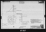 Manufacturer's drawing for North American Aviation B-25 Mitchell Bomber. Drawing number 98-53099