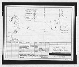Manufacturer's drawing for Boeing Aircraft Corporation B-17 Flying Fortress. Drawing number 41-1778