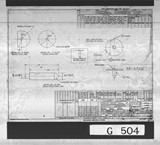Manufacturer's drawing for Bell Aircraft P-39 Airacobra. Drawing number 33-137-006