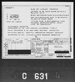 Manufacturer's drawing for Boeing Aircraft Corporation B-17 Flying Fortress. Drawing number 1-30237