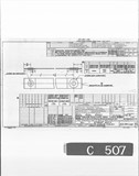 Manufacturer's drawing for Bell Aircraft P-39 Airacobra. Drawing number 33-741-102