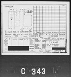 Manufacturer's drawing for Boeing Aircraft Corporation B-17 Flying Fortress. Drawing number 1-28354