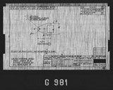 Manufacturer's drawing for North American Aviation B-25 Mitchell Bomber. Drawing number 98-53921