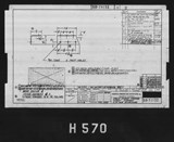 Manufacturer's drawing for North American Aviation B-25 Mitchell Bomber. Drawing number 98-71132