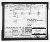 Manufacturer's drawing for Boeing Aircraft Corporation B-17 Flying Fortress. Drawing number 1-16057