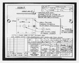 Manufacturer's drawing for Beechcraft AT-10 Wichita - Private. Drawing number 105807