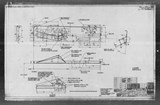 Manufacturer's drawing for North American Aviation B-25 Mitchell Bomber. Drawing number 98-52493