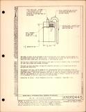Manufacturer's drawing for Generic Parts - Aviation Standards. Drawing number and10445
