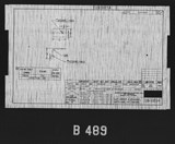 Manufacturer's drawing for North American Aviation B-25 Mitchell Bomber. Drawing number 108-53254