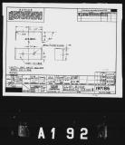 Manufacturer's drawing for Lockheed Corporation P-38 Lightning. Drawing number 197186