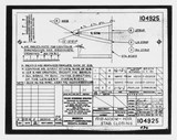 Manufacturer's drawing for Beechcraft AT-10 Wichita - Private. Drawing number 104925