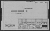 Manufacturer's drawing for North American Aviation B-25 Mitchell Bomber. Drawing number 108-488198